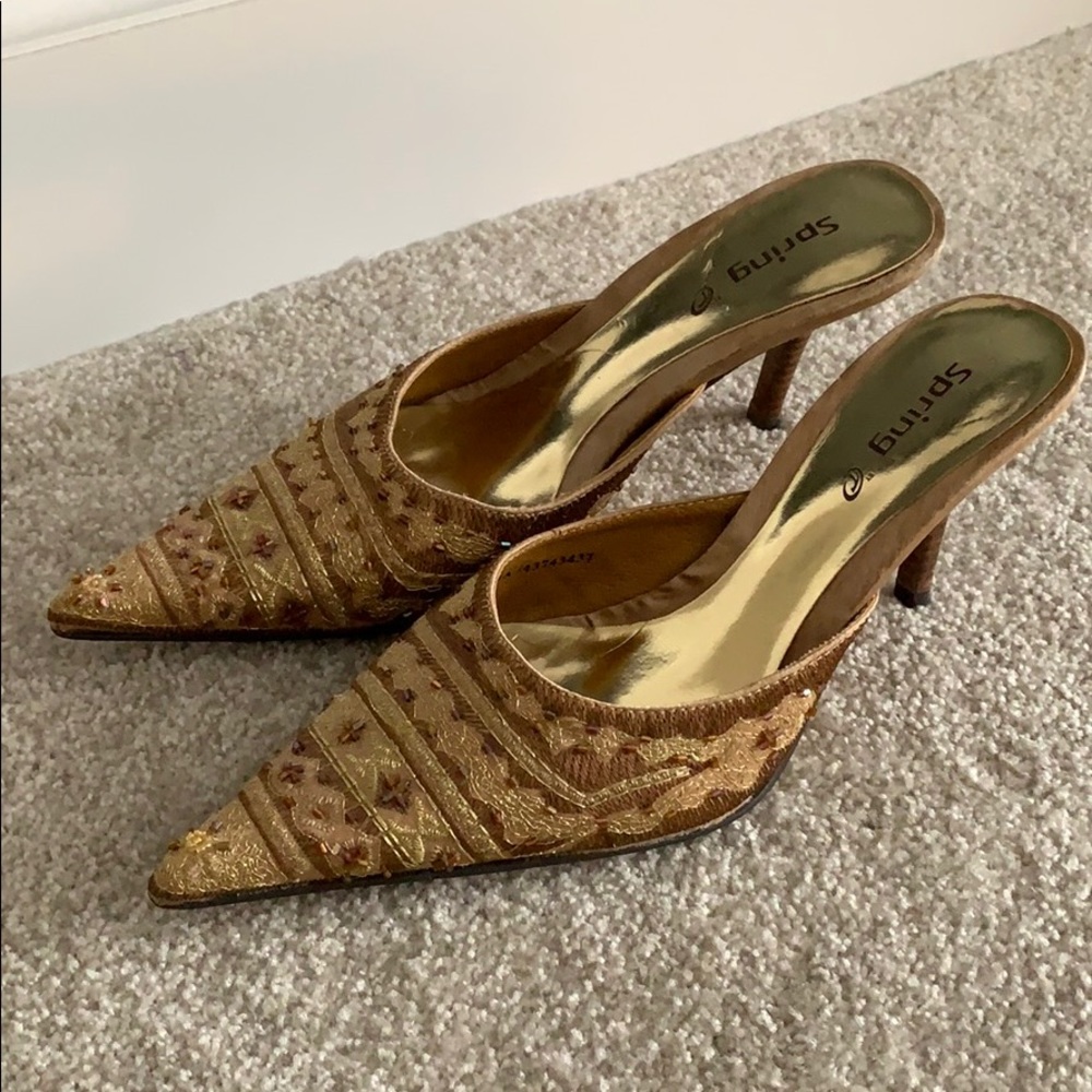 NEW ‘Spring’ Beaded Mule